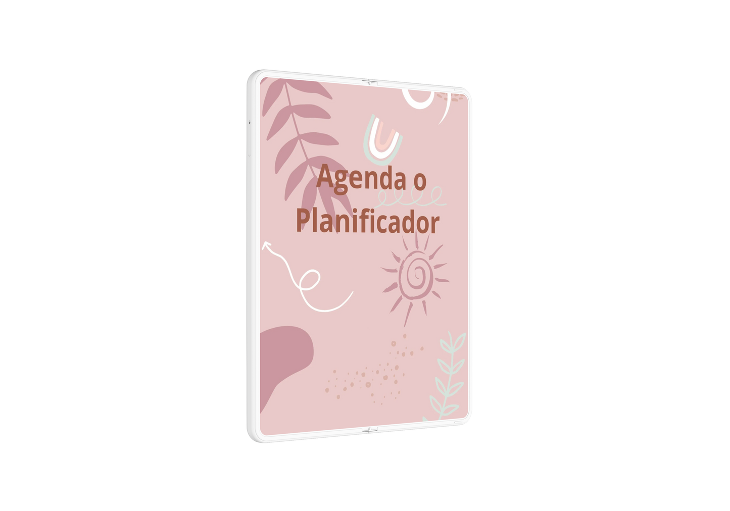 Planificador rosa